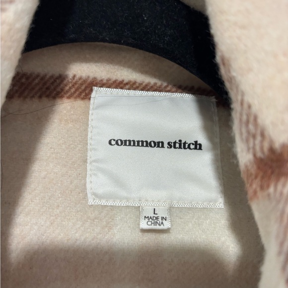 Boxy Plaid Croppy Jacket (Buttons) - Picture 5 of 5